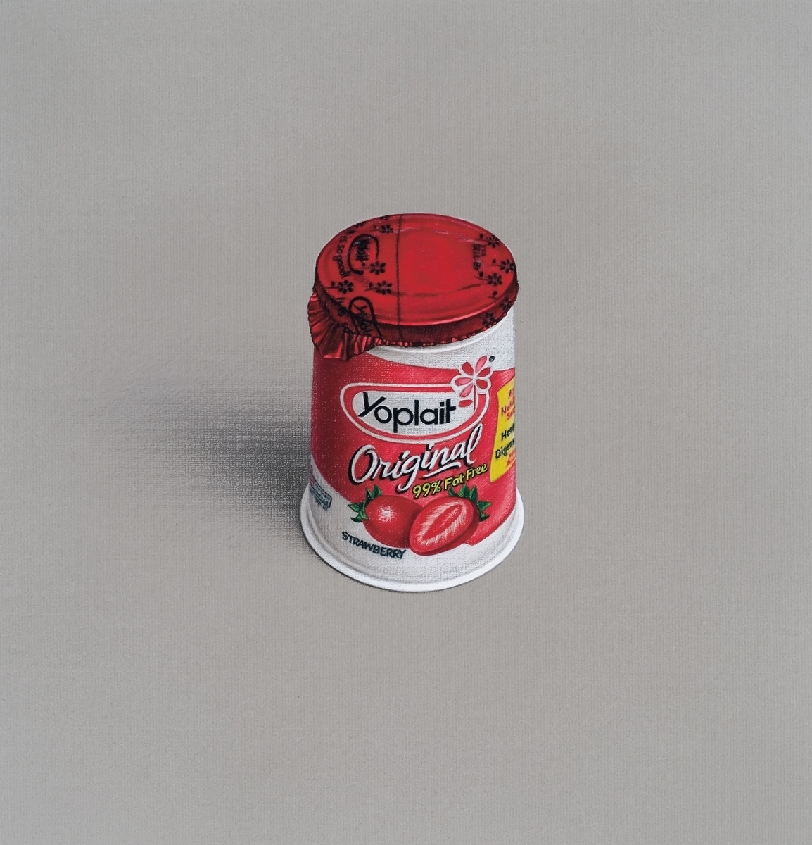 Mathew Cerletty Yoplait, 2007 colored pencil and gouache on paper 35,56 x 33,65 cm