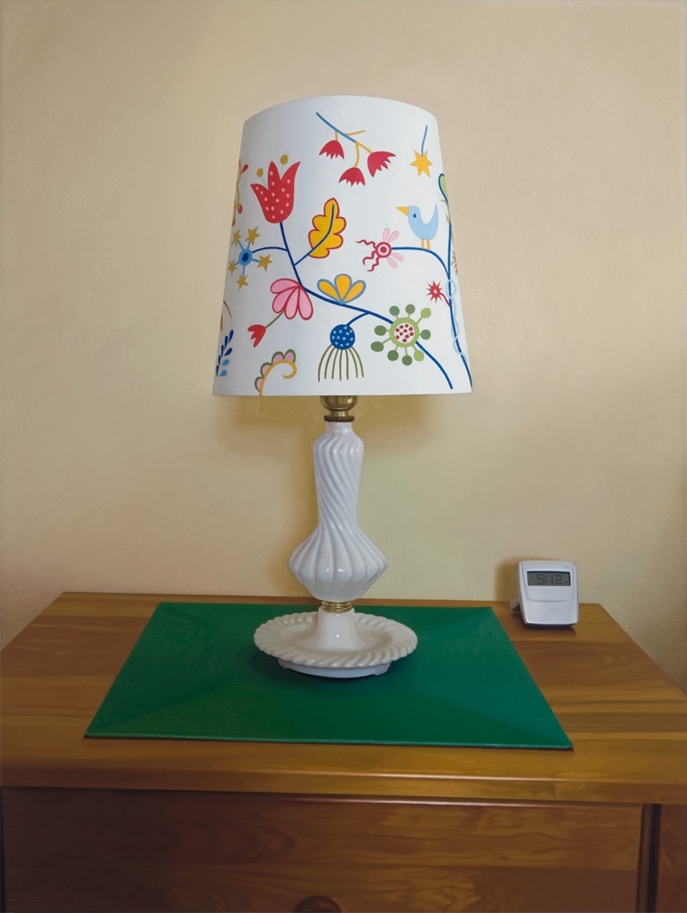 Mathew Cerletty Mitchell's Lamp, 2012 oil on linen 63,5 x 47,6 cm